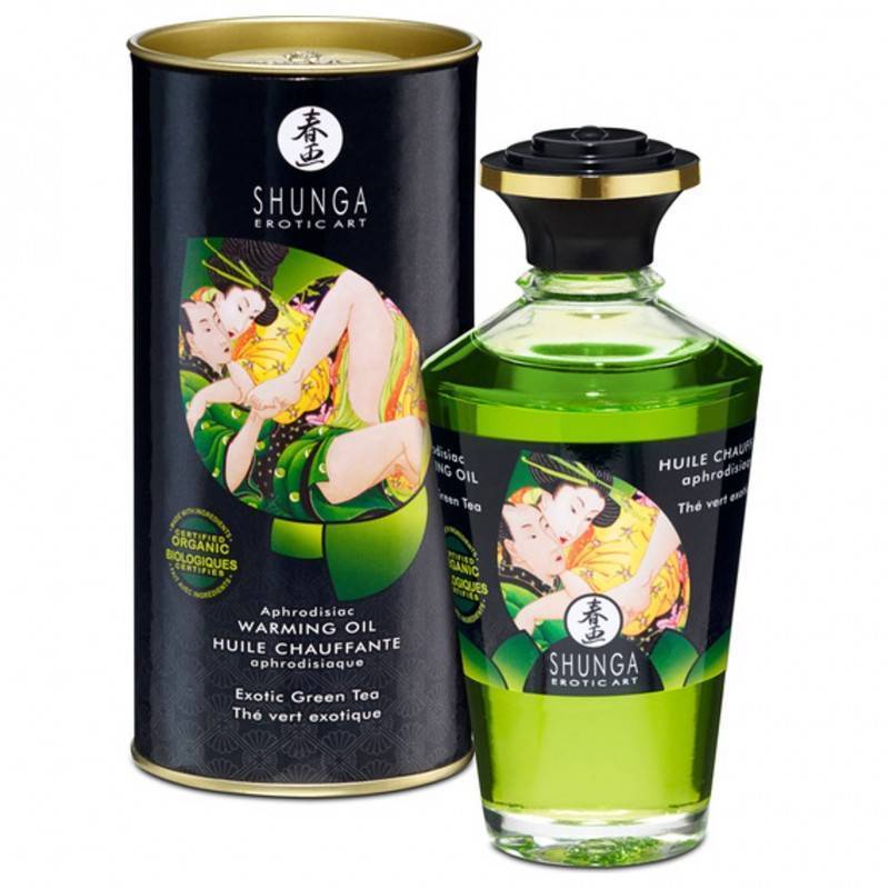 Aceite de masaje SHUNGA "Te verde exótico"