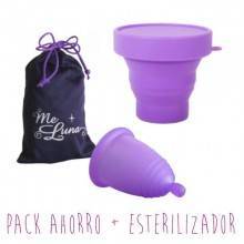 Pack Ahorro Meluna + Esterilizador Lila