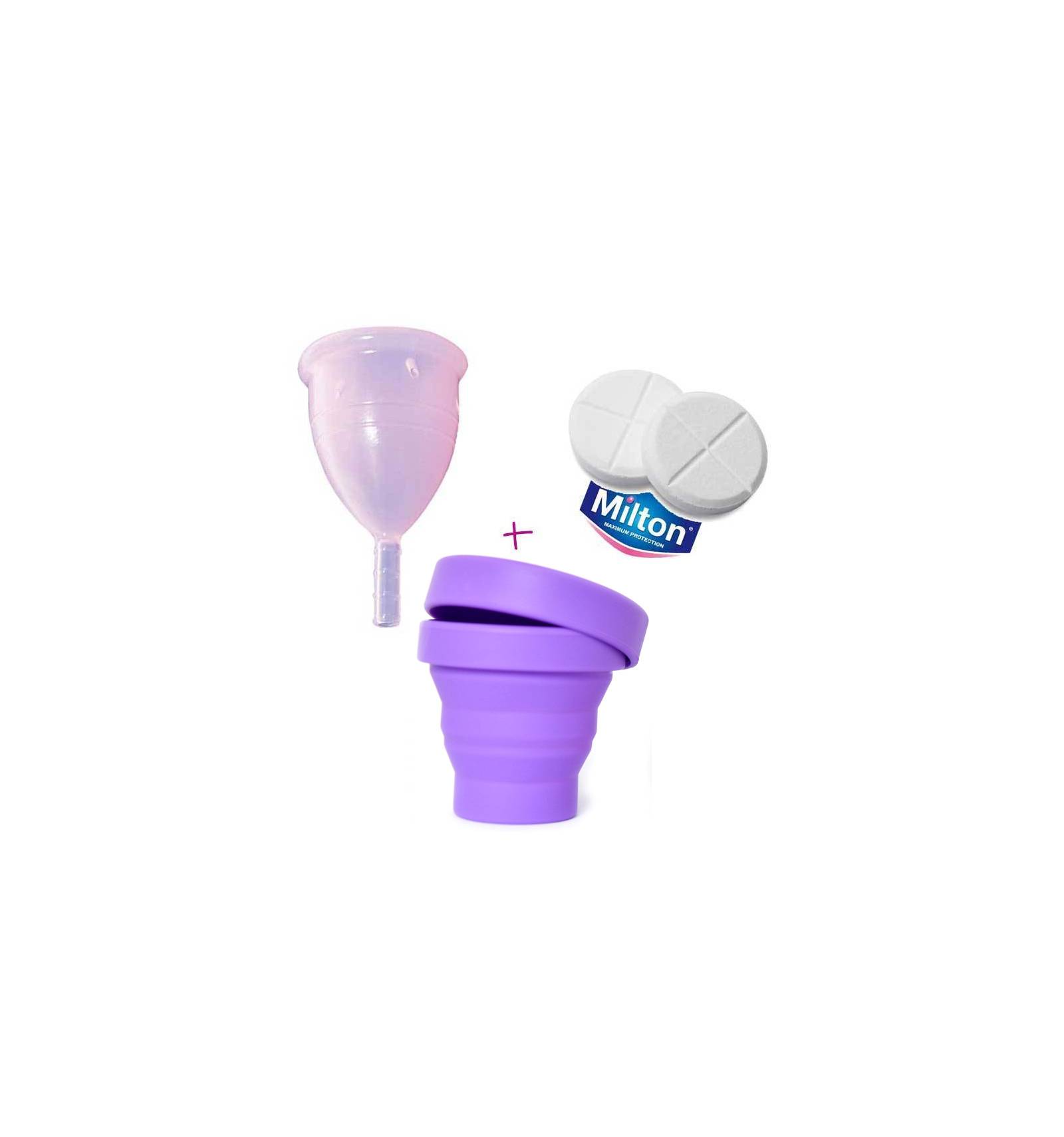 Esterilizador plegable para todas las Cup menstrual como Fleurcup Mooncup lunacopine. 