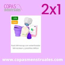 Pack Mimacup: Mimacup + Mimaclean + Pastillas para esterilizar 2x1